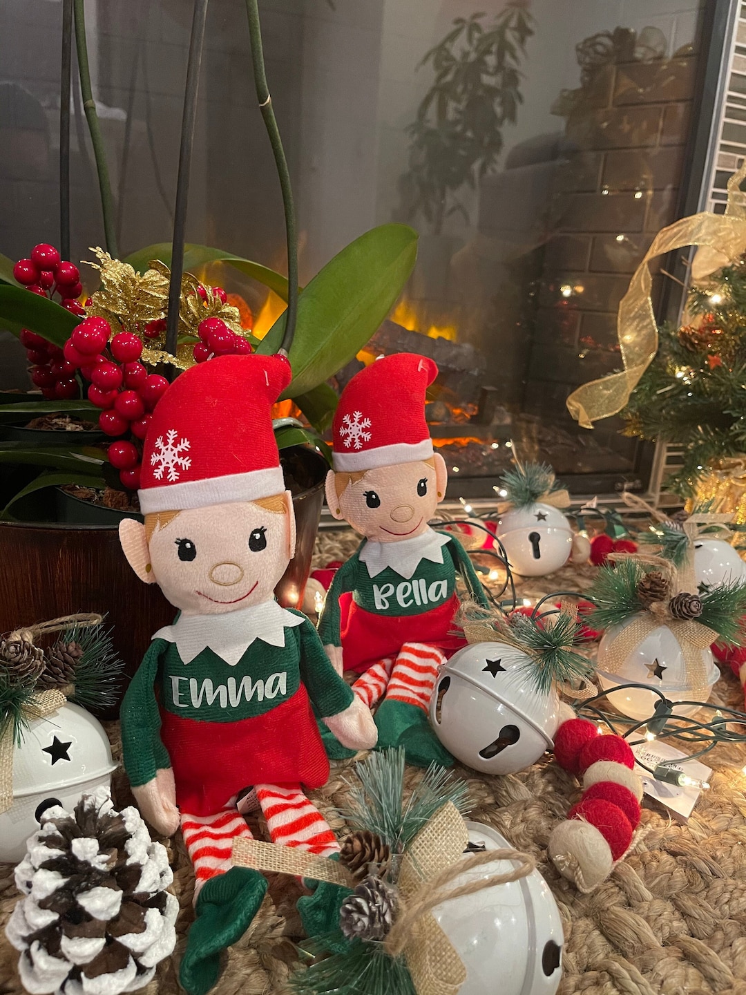 Personalized Elf Toy | Stocking Stuffer | Plashed Gift for Kids - Etsy