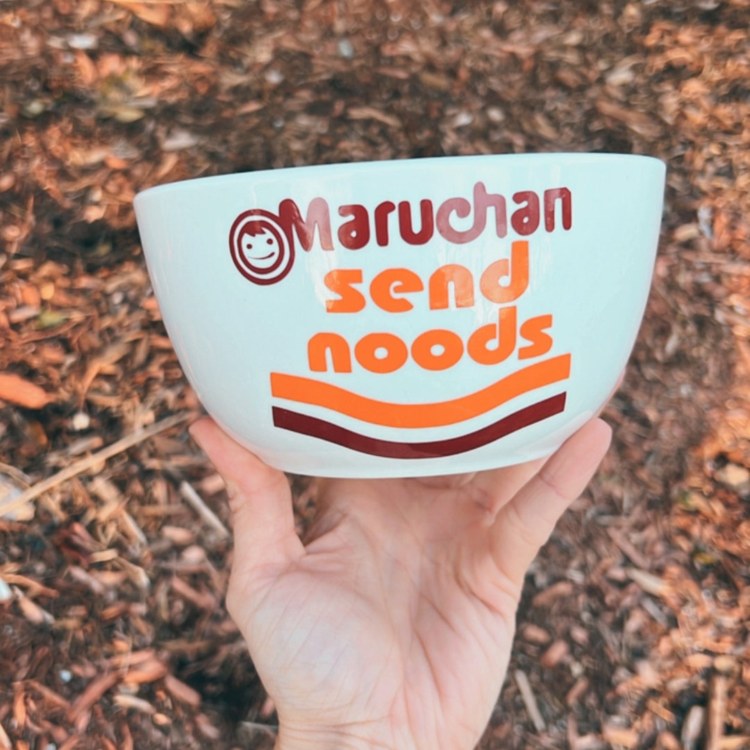 Send Noods Ramen Noodles Maruchan Bowl Inappropriate Gifts Soup Bowl