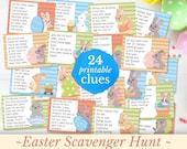 Easter Scavenger Hunt for kids, Easter printable for kids, Easter activities and event, Easter egg hunt, Easter game