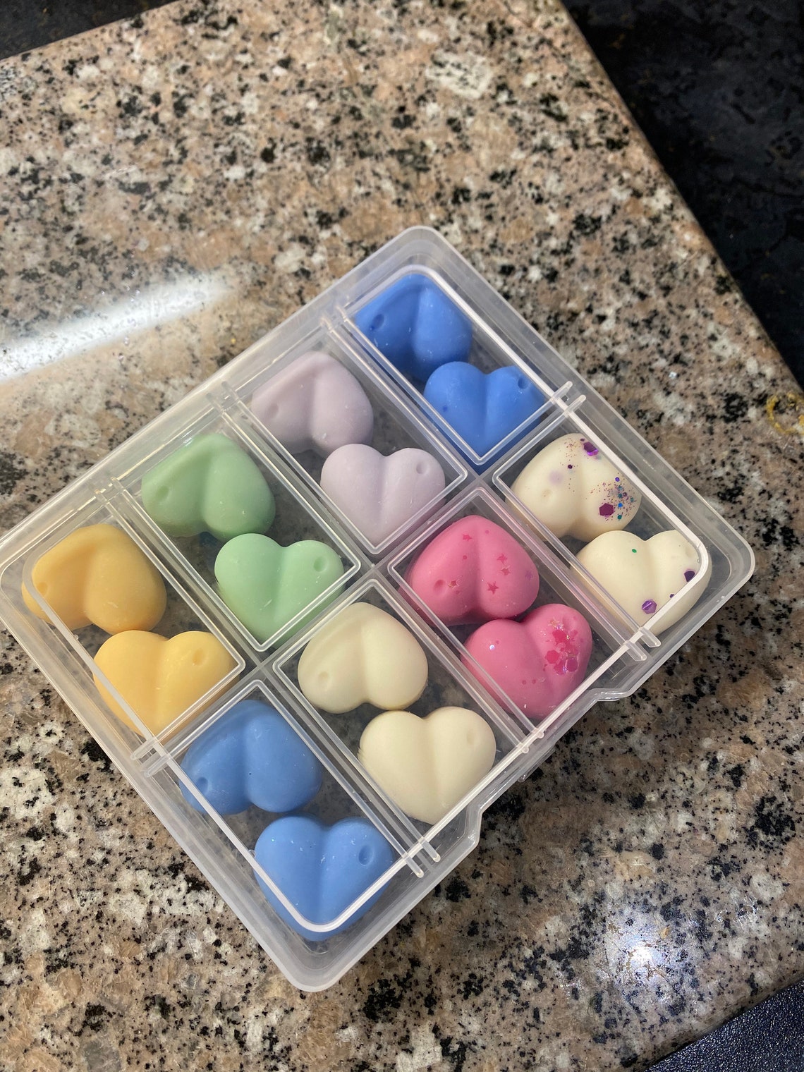 Wax Melt Heart Selection Box Etsy