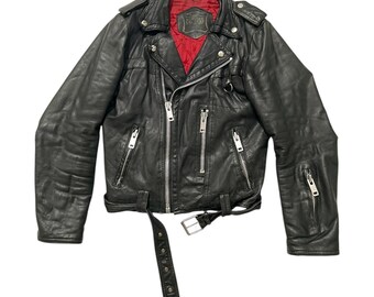 Petroff Model and Style Leather Jacket Thrash Metal Punk Xs - Etsy