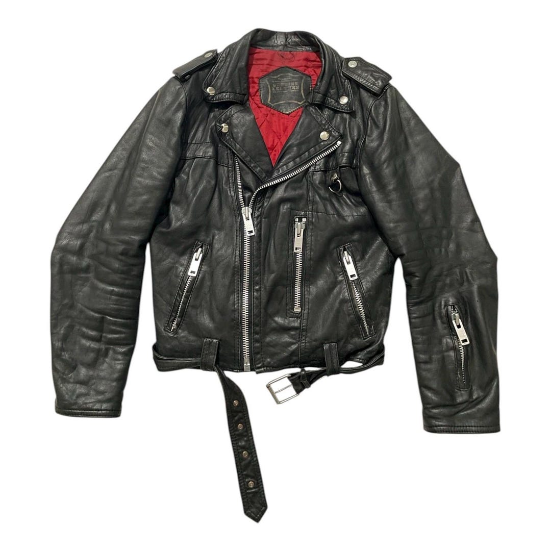 Petroff Model and Style Leather Jacket Thrash Metal Punk Xs - Etsy