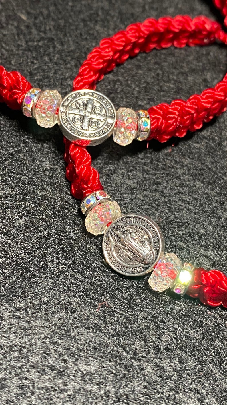 Pulsera San Benito St Benedict Bracelet Etsy