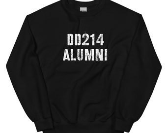 DD 214 alumni-sweater