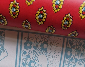 Antique Band Box Wallpaper 1852 AWPMA 3 Yd Roll Garden Botanical Floral Print