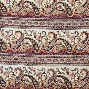 vintage souleiado cotton fabric 1960s
