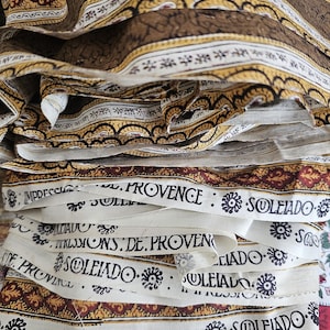 Tissu souleiado des années 1960, vintage provençal
