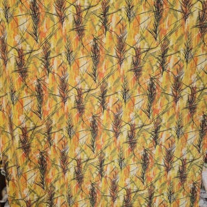 Vintage 1950s french abstract fabric