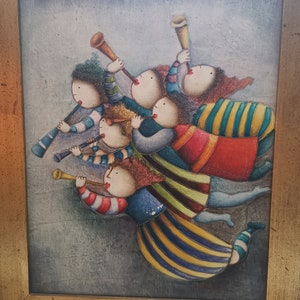 J Roybal, Whimsical Art, Puffy People, Child Genre