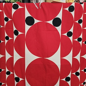 Used 2006 ikea curtain, geometric design
