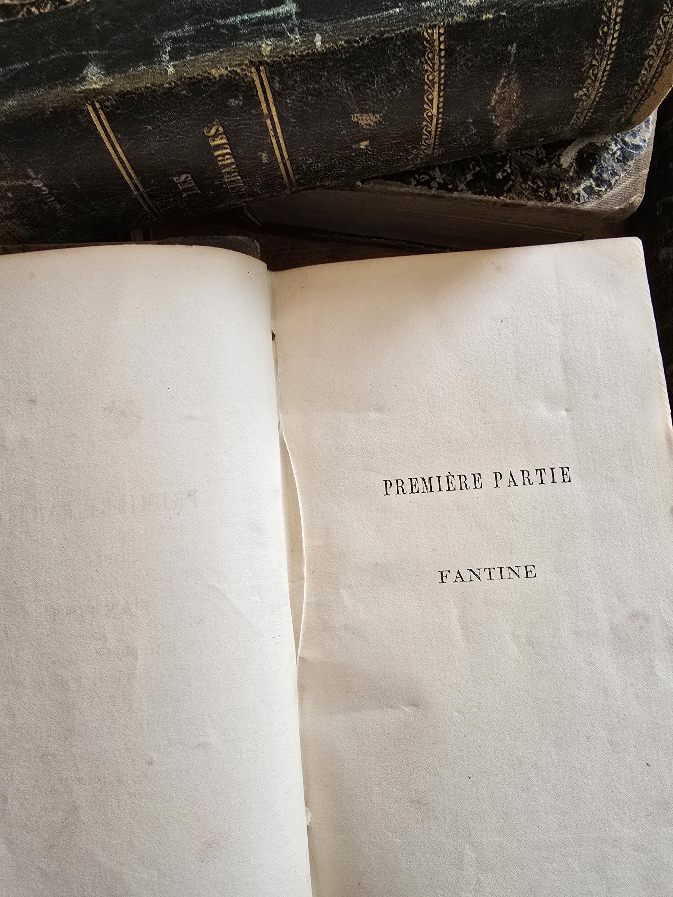 Les Misérables De Victor Hugo - Édition Originale De 1862 (Bruxelles) - Reliure En Bon état