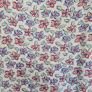 Romanex 1930s french floral fabric