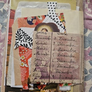 Masterboard Journal Kit, Vintage Bastelbedarf