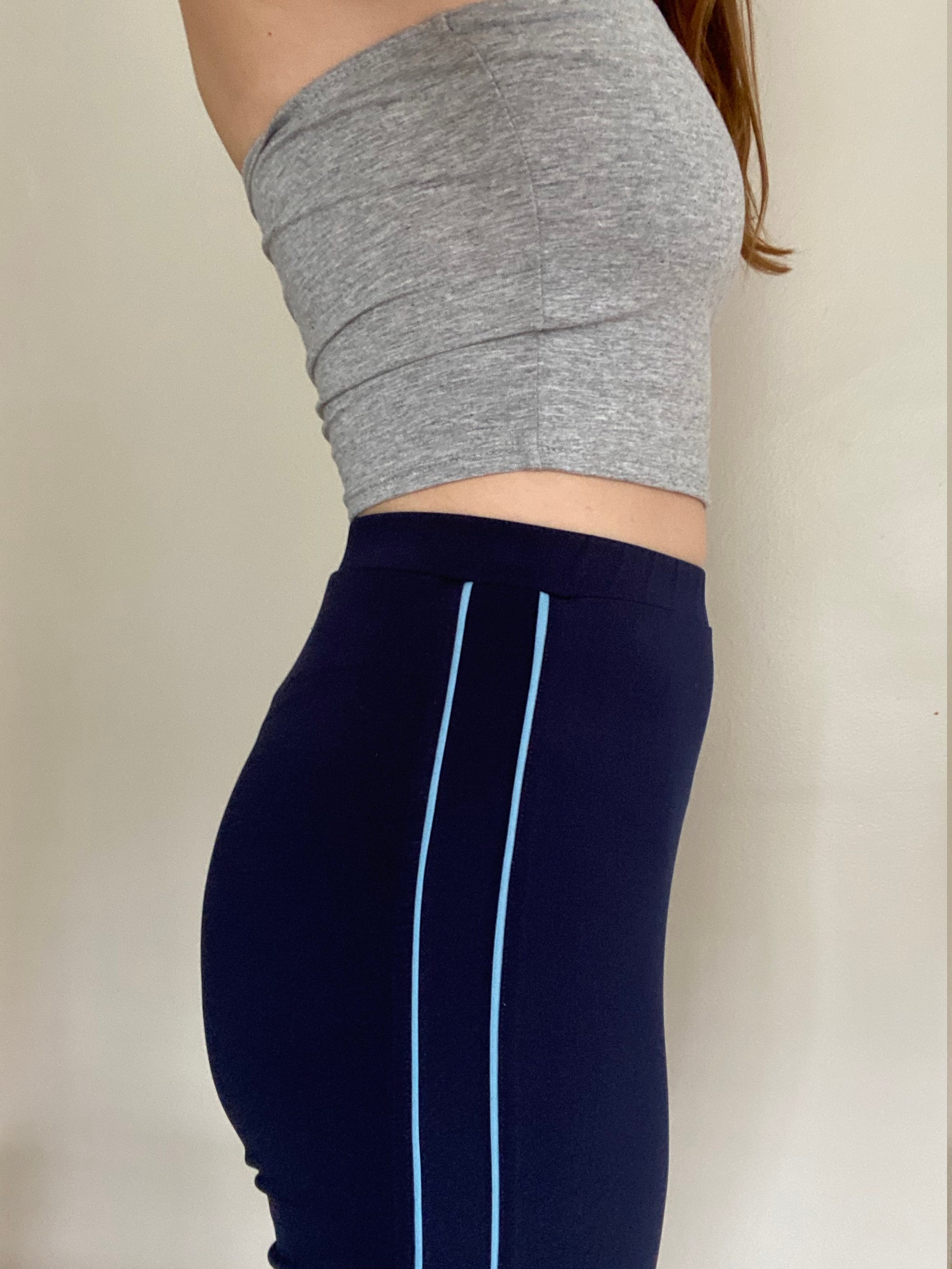 2000s Y2K Flared Leggings High Waisted Vintage Spalding Etsy