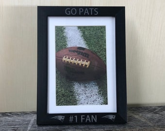 Patriots #1 Fan Picture Frame: Football Gift