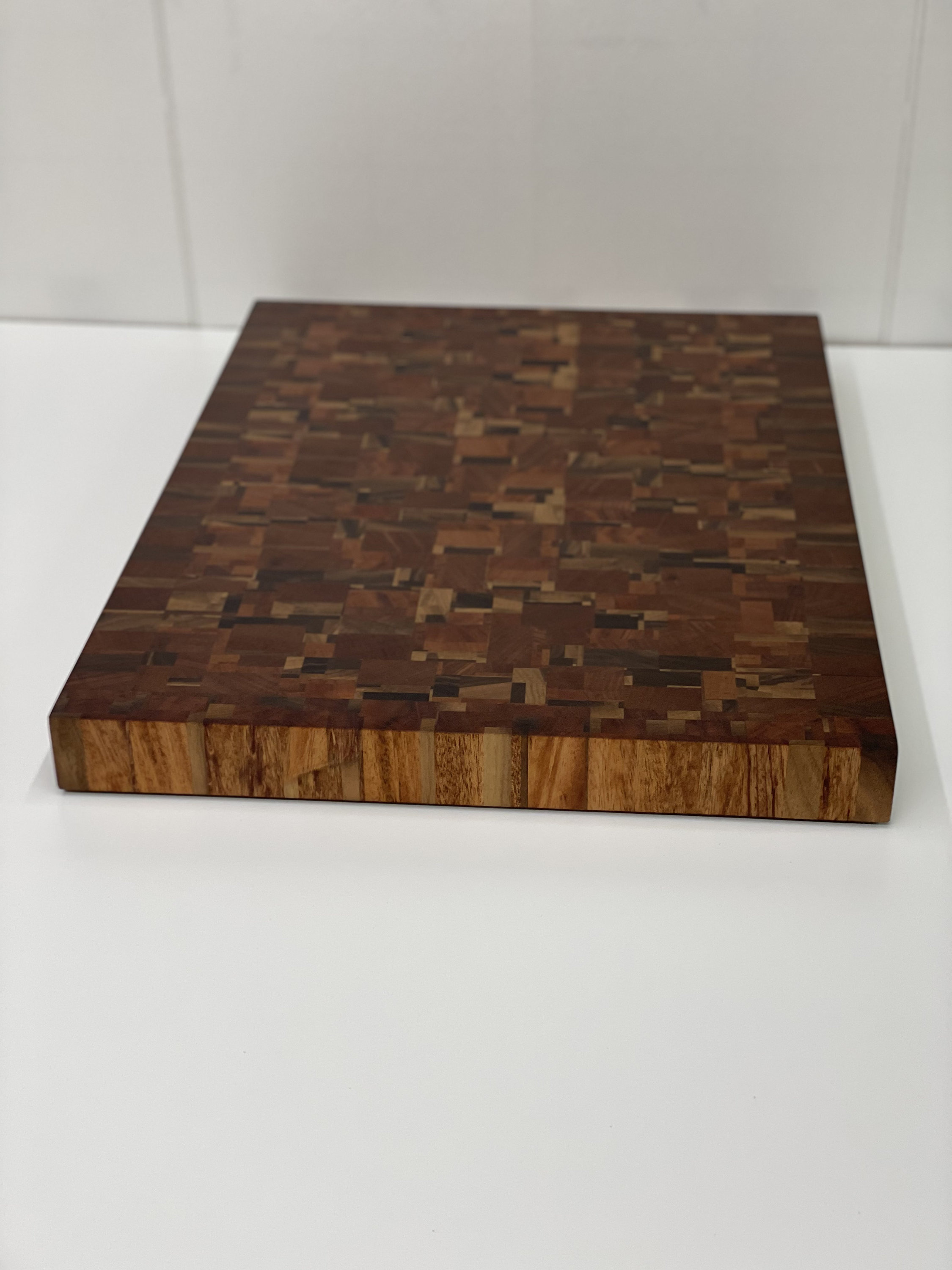 AMAZING End Grain Cutting Board CHAOTIC Pattern Won't Dull Etsy