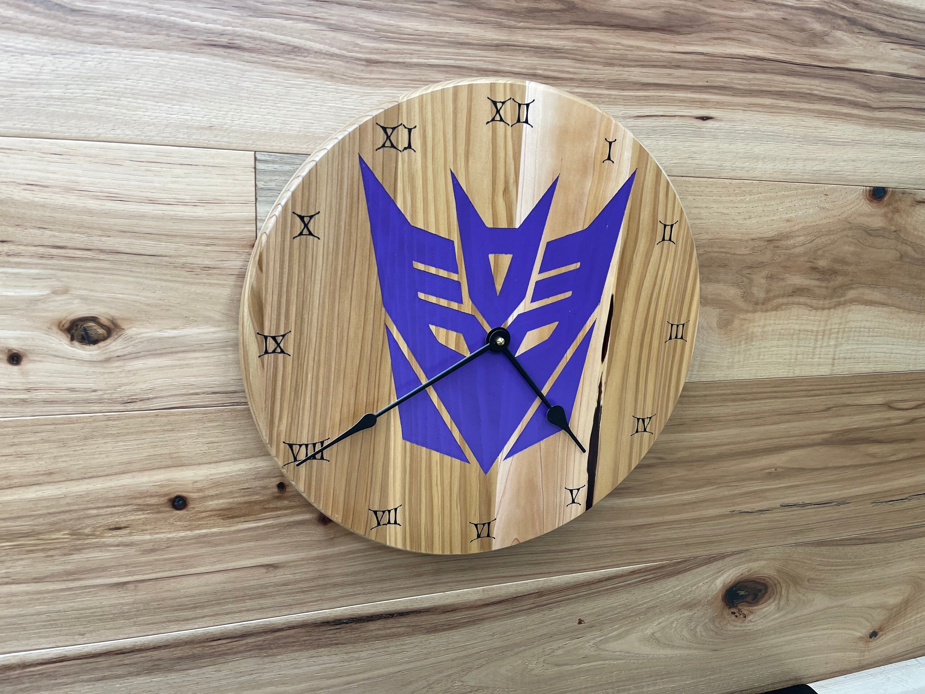 Decepticons Wall Clock Transformers Impresionante regalo de Etsy España