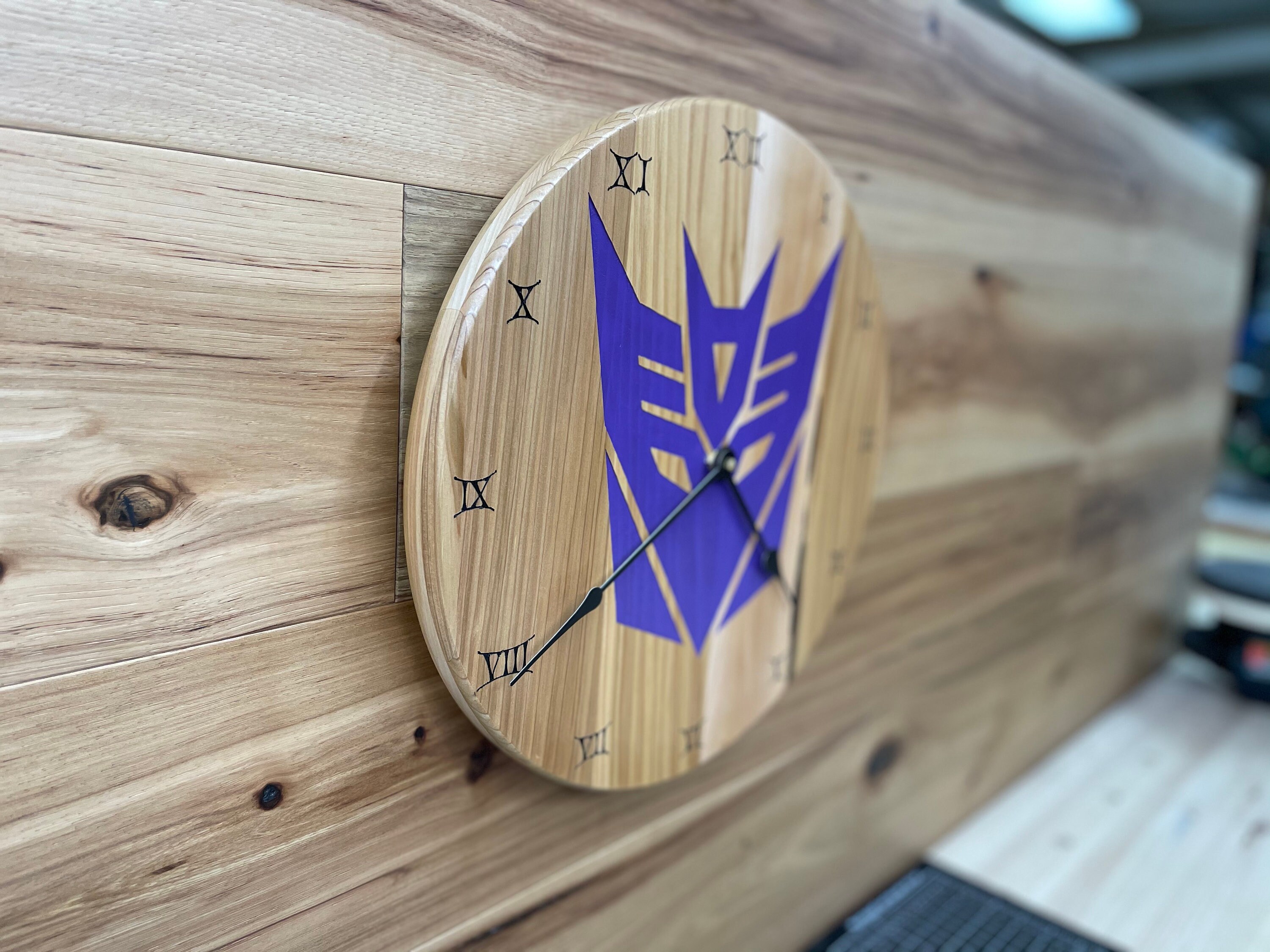 Decepticons Wall Clock Transformers Impresionante regalo de Etsy España