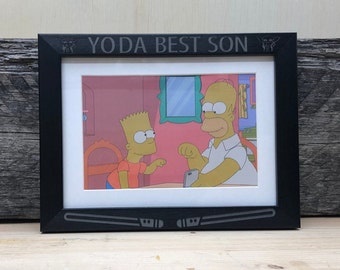 YODA BESTE ZOON Fotolijst Starwars Vader Dochter Man Kind Kind Cadeau 2020 Kousenvullers Kerst Lightsaber Luke Je Vader