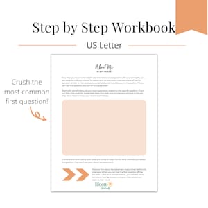 Interview Preparation Printable Workbook - Etsy