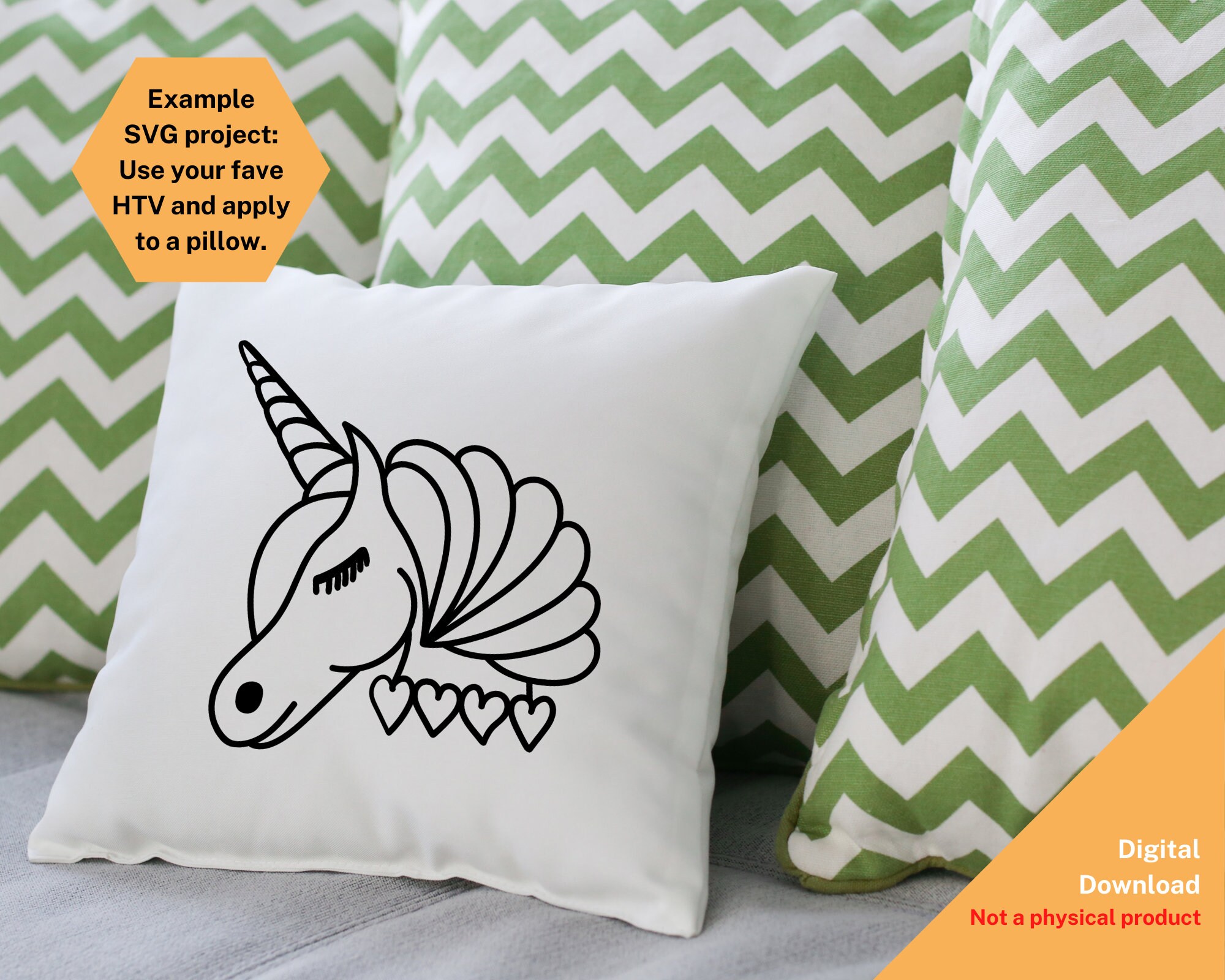 Unicorn With Hearts SVG Digital Download Svg Dxf Eps Jpg Png - Etsy
