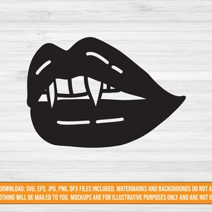 Vampire SVG, Vampire Lips SVG, Vampire Lips clipart, Halloween shirt svg, Halloween svg
