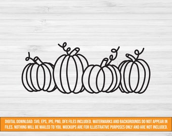 カボチャ SVG デジタル ダウンロード、カボチャ パッチ SVG、ハロウィーン SVG、秋の SVG、カボチャ カット ファイル、SVG DXF EPS jpg png ファイル