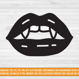 Vampire SVG, Vampire Lips SVG, Vampire Lips clipart, Halloween shirt svg, Halloween svg