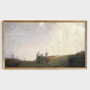 Landscape Samsung Frame TV Art File | 4K TV Images | Landscape Wall Art | Vintage Landscape Painting | Cottage House Wall Art #98