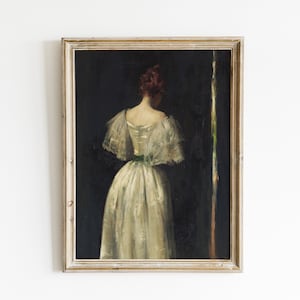 Painting Woman | Victorian Portrait | Vintage Woman Portrait | Woman Portrait Painting | Vintage Prints | Old Portraits | PRINTABLE Art #84