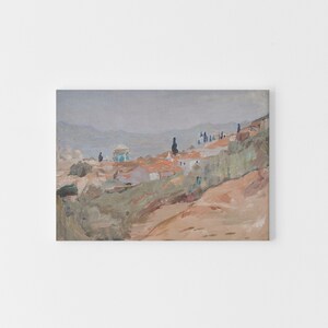 Landschaftsmalerei | Impressionistische Landschaftsmalerei| Bunte Landschaftsdruck | Stimmungsvolle Landschaftsmalerei | DRUCKBARE Kunst #142
