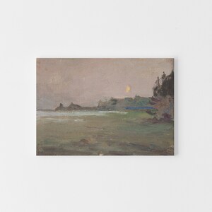 Moody Landscape Painting| Impressionist Landscape Painting| Landscape Print| Antique Landscape Painting | PRINTABLE Art #141