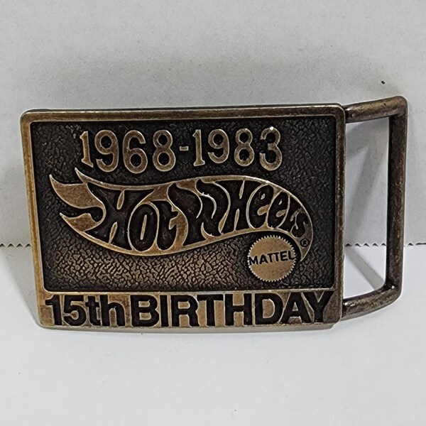 Hot Wheels Belt Buckle Etsy
