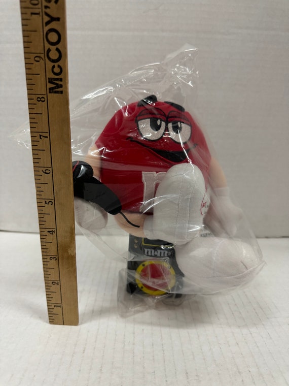 M&M Red Plush Radio New Unused - Etsy