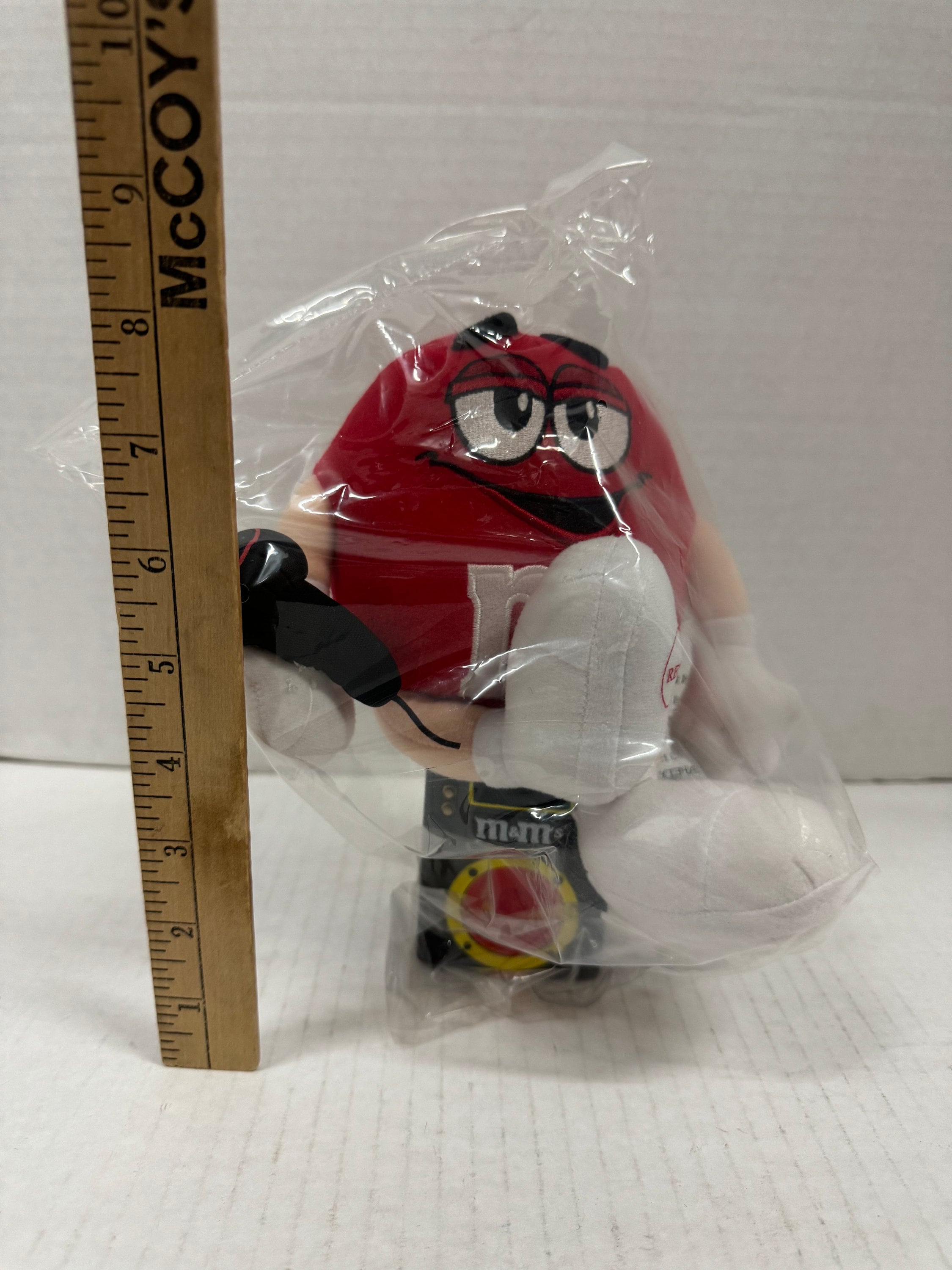 M&M Red Plush Radio New Unused - Etsy