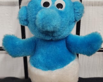 Vintage Smurf 6" Plush