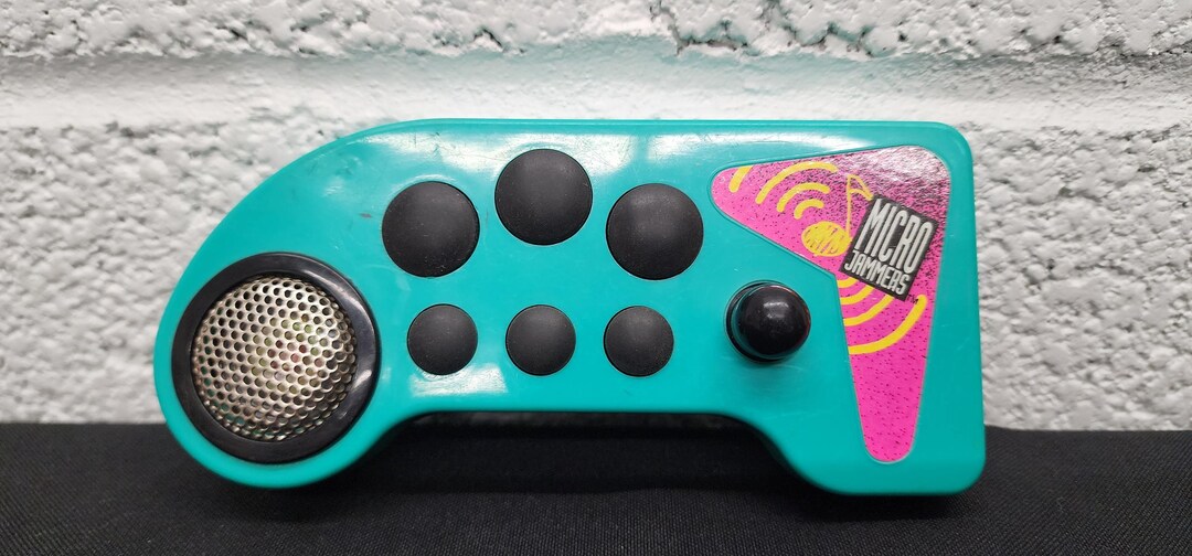 Vintage Micro Jammers Power Pounding Drums Electronic Handheld Untested ...