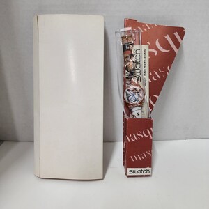 Vintage Swatch Watch Masquerade GP105 New Old Stock