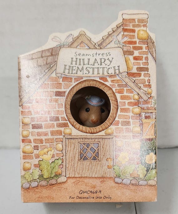 Hallmark Moustershire Seamstress Hillary Hemstitch Ornament  display picture 1