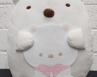 San-x Sumikko Gurashi Shirokuma White Bear Plush Brand New With