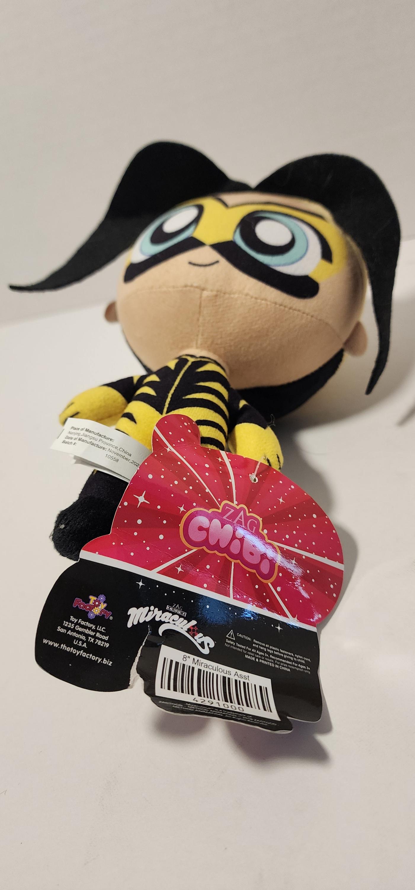 Miraculous Ladybug Zag Chibi Zoe Lee Vesperia New With Tag - Etsy
