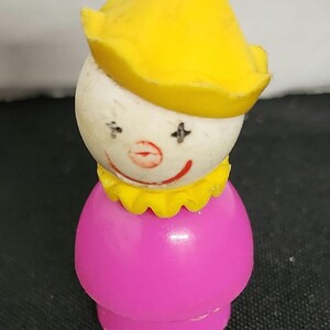Vintage Fisher Price Little People Circus Clown