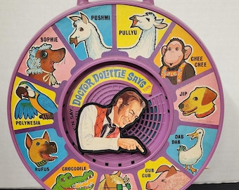 Vintage Mattel See N Say Doctor Dolittle Not Working