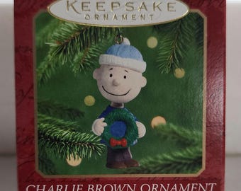 Hallmark Keepsake Peanuts Charlie Brown A Snoopy Christmas Ornament New In Box