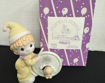 Precious Moments 1990 symbol of membership-Our club is a tough act to follow.