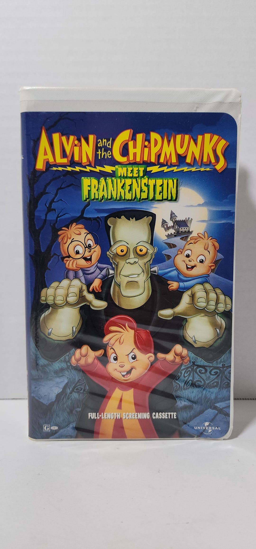 Alvin and the Chipmunks Meet Frankenstein Promo Demo VHS Pre Owned