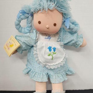 Vintage Dan Dee 16" Plush Lili Doll With Tag