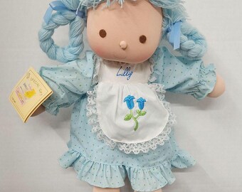 Vintage Dan Dee 16" Plush Lili Doll With Tag