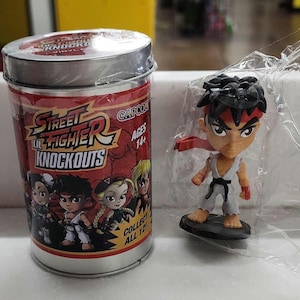 Street Fighter Lil Knockouts Ryu Vinyl Mystery Figure