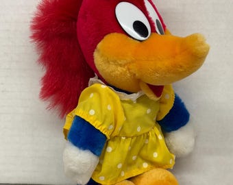 Winnie Woodpecker vintage plush